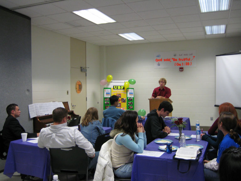 2007 Fall Bible Cafe